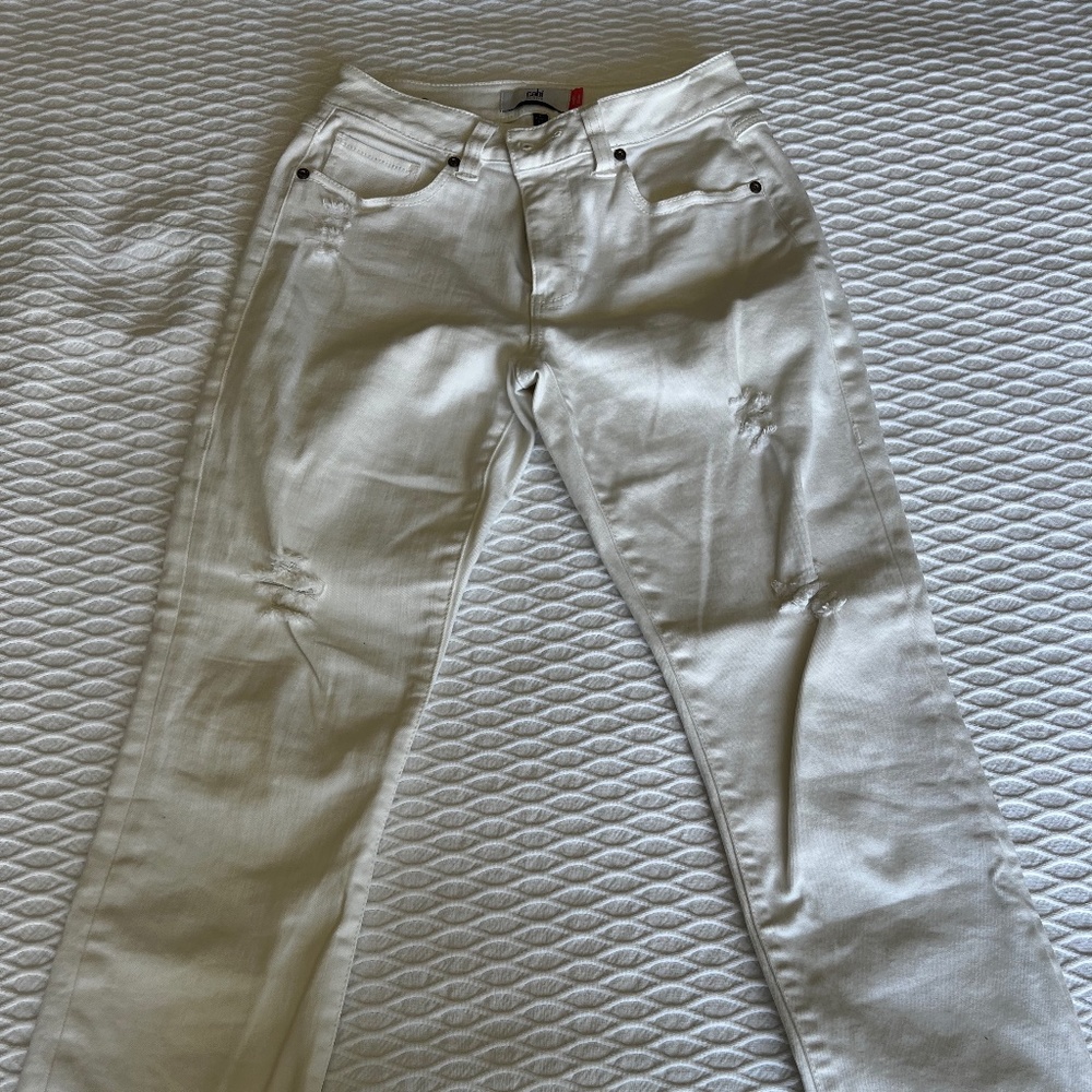 Cabi white jeans